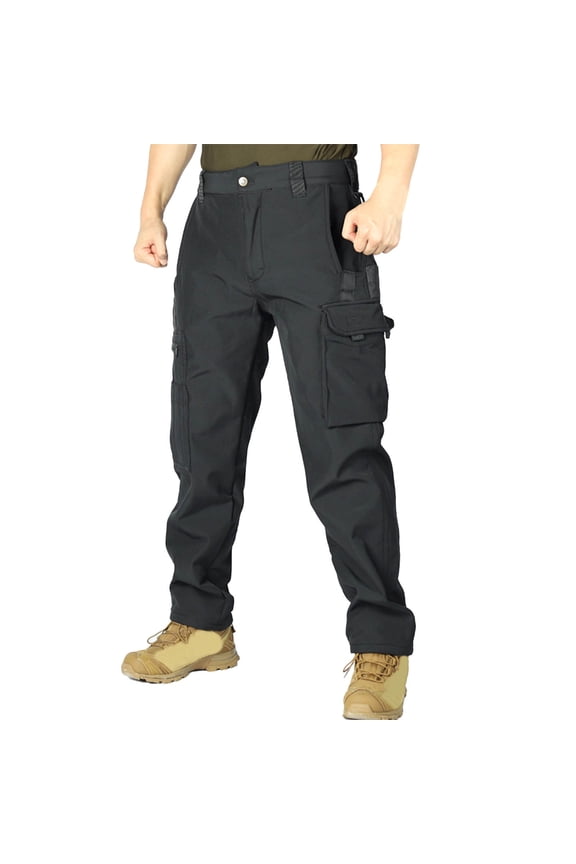 Mens Cargo Pants Ripstop Water Resistant Hiking Work Pants Outdoor Multi Pockets Tactical Pants