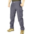 thumbnail image 1 of CYiJun Mens Cargo Pants Ripstop Water Resistant Hiking Work Pants Outdoor Multi Pockets Tactical Pants, 1 of 5