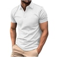 thumbnail image 1 of CYiJun Mens Polo Shirts Short Sleeve Sport Wicking Shirts for Men Casual Athletic Collared T-Shirts, 1 of 6