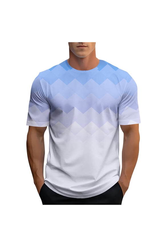 Mens Workout Shirts Moisture Wicking Short Sleeve Mesh Athletic T-Shirts,Sizes M-3XL