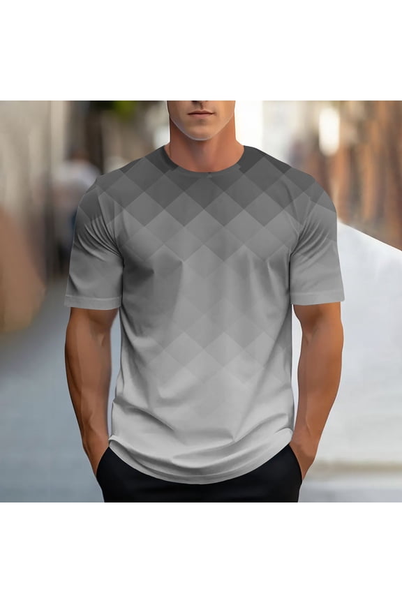 Mens Workout Shirts Quick Dry Moisture Wicking Short Sleeve Mesh Athletic T-Shirts,Sizes M-3XL