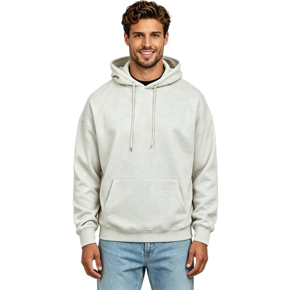 CYiJun Men's Hoodie Casual Drawstring Pullover Fleece Hooded Sweatshirt,Sizes S-5XL