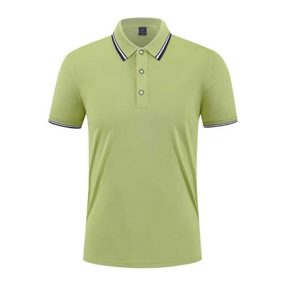 CYiJun Men's Solid Color Pique Polo Shirt,Slim Fit Breathable & Wrinkle-Resistant,Business Casual Office Wear or Daily Relaxed Style