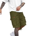 thumbnail image 1 of CYiJun Men's Summer Cargo Shorts,Casual Drawstring Beach Shorts Lightweight Hiking Travel Stretch Shorts with Multi Pockets, 1 of 7