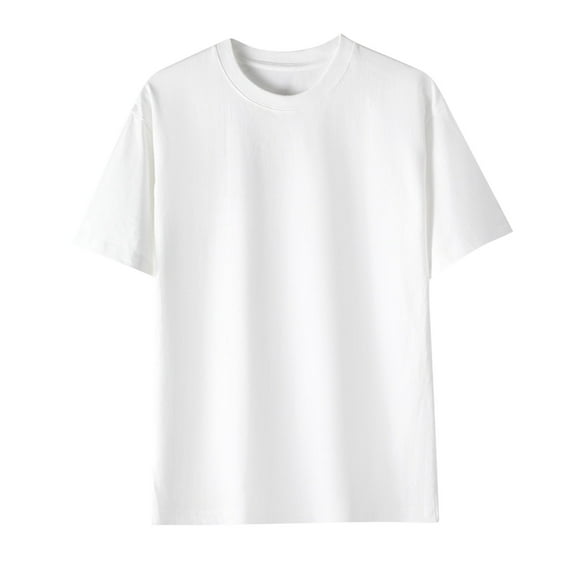 CYiJun Men's T Shirts - Premium Cotton Crew Neck Short Sleeve Tees S - 3XL