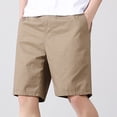 thumbnail image 1 of CYiJun Men's and Big Men's Chino Shorts Summer Relaxed Fit Durable Cotton Fabric Casual Shorts,Sizes L-5XL, 1 of 8