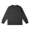 thumbnail image 1 of CYiJun Mens Long Sleeve Shirts Casual Cotton Crew Neck T Shirt Solid Lightweight Basic Tee,Dark Gray M, 1 of 3