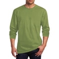 thumbnail image 1 of CYiJun Mens Long Sleeve Shirts Crew Neck Soft Base Pullover Tee Tops, 1 of 6