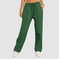 thumbnail image 1 of CYiJun Womens Sweatpants Wide Leg Baggy Lounge Travel Pants Fashion Joggers, 1 of 7