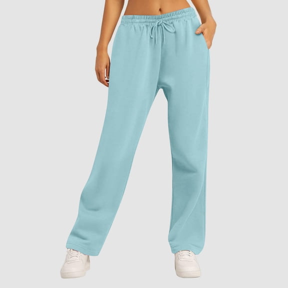 CYiJun No Boundaries Womens Sweatpants Wide Leg Baggy Lounge Travel Pants Fashion Joggers