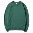 thumbnail image 1 of CYiJun Sweatshirt for Men Casual Crewneck Basic Fleece Sweatshirts Lightweight Soft Long Sleeve Pullover,Size 3XL, 1 of 4
