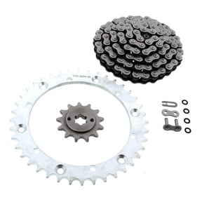 CZ ATV X Ring Chain & Silver Sprocket 13/40 92L 2000-2003 Yamaha YFS 200 Blaster