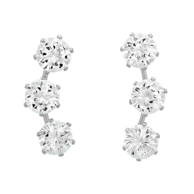 Ear climber earrings walmart deals