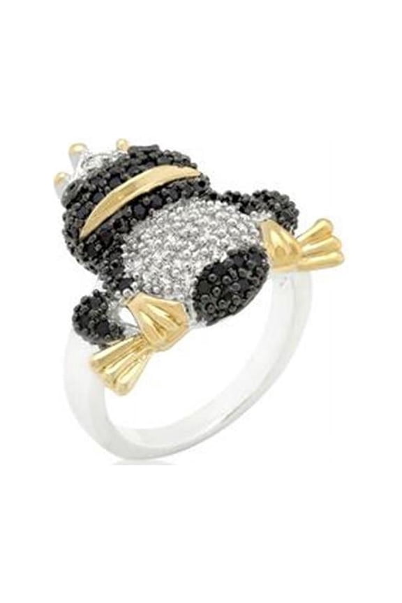CZ Frog Prince Ring, Size : 08
