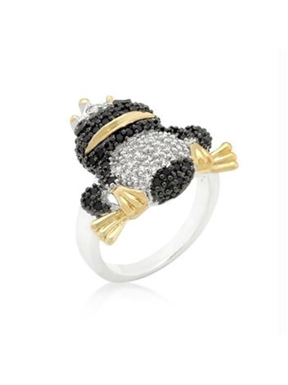 CZ Frog Prince Ring- <b>Size :</b> 09