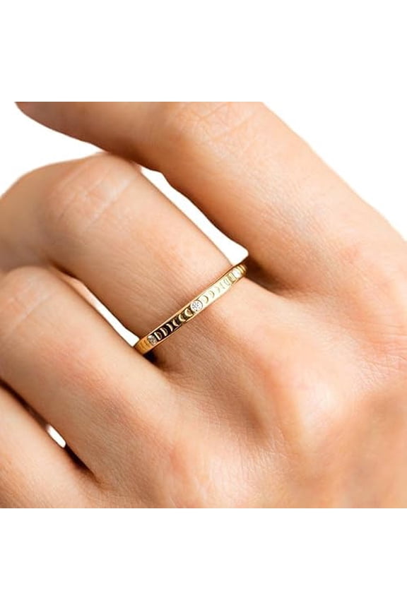 CZ Gemstone Ring, Natural Cubic Zircon Ring, April Birthstone, Spinner Band Ring, Womens Ring, Gold Micron Plated Ring, 925 Sterling Silver, Dainty Ring, Gift For Her, Christmas Gift, Statement Ring