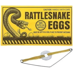 CZ Grain Prank Rattlesnake Eggs - Best Gag Gift in The World. Prank Joke