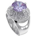 thumbnail image 1 of CZ Iced Rock Candy Ladies Ring RL179, 1 of 1