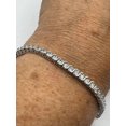 thumbnail image 1 of CZ Silver Tennis Bracelet,Crystal Cubic Zirconia,925 Sterling Silver, Dainty bracelet,gift for women, 1 of 4