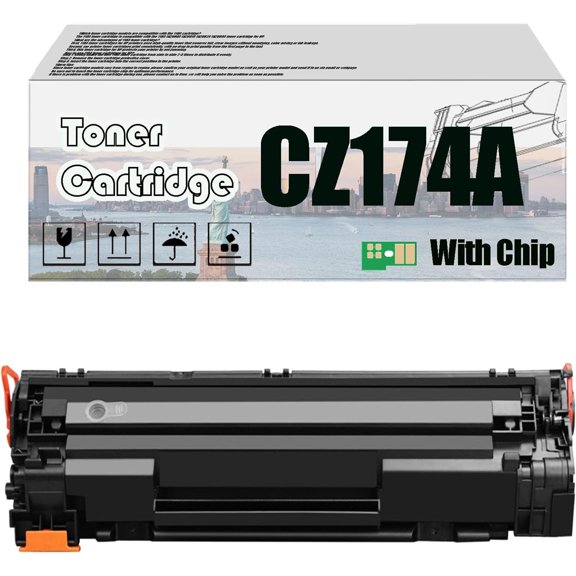 CZ174A Toner Cartridges Compatible for HP M126a M126nw Printers, High Yield 2,000 Pages