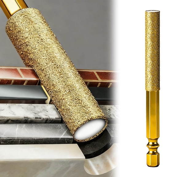 CZABTOP Hole Drill Bit,Diamond Hole Saw,Dry Drilling and Grinding Integration,Coated Hole Saw Core Drill Bit,for Porcelain Tile Marble Glass Ceramic(8 Mm)