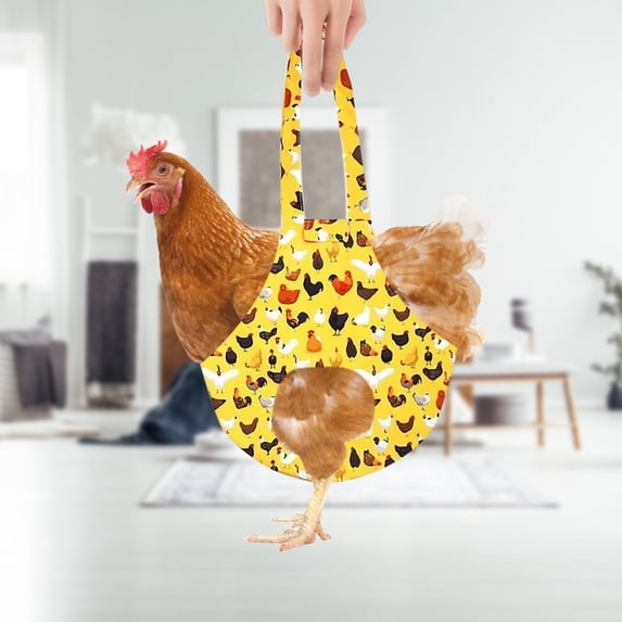 CZADY Rooster Catching Bag, Secure Pet Chicken Tote, Multifunctional Travel Satchel for Farm and Vet Visits 14.7*25.5 in