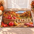 CZBZ 3D Fall Thanksgiving Rug, Washable Rectangular Welcome Doormat, 3 ...