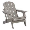 thumbnail image 1 of CZBZ Folding Adirondack Chair, Outdoor Folding Wooden Chairs with Pre-Assembled BackRest & Seat Board, 1 of 6
