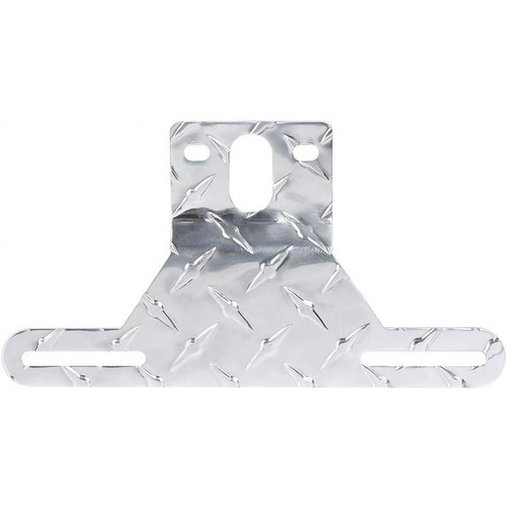CZC AUTO Aluminum Trailer License Plate Light Bracket