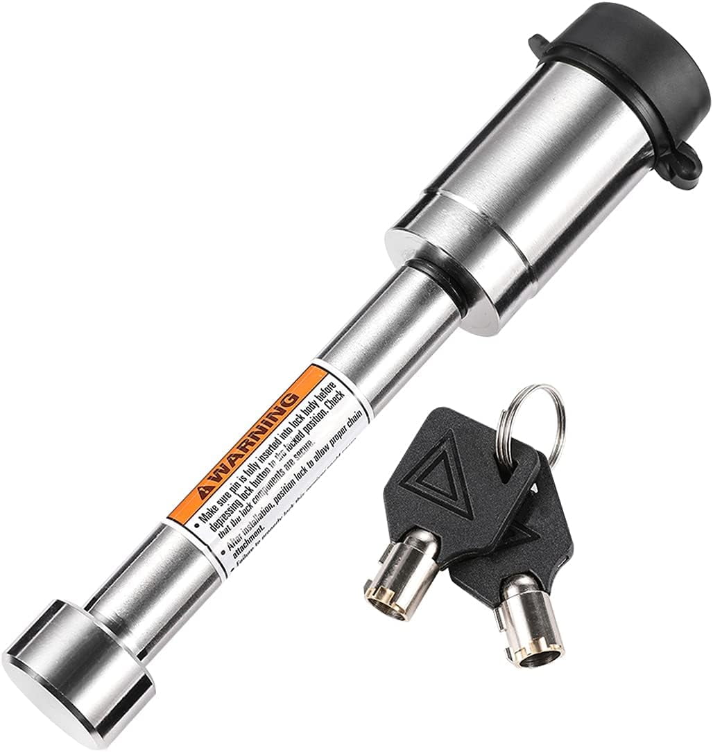 CZC AUTO Hitch Receiver Pin Lock Stainless 5/8in for Class III IV 2 21