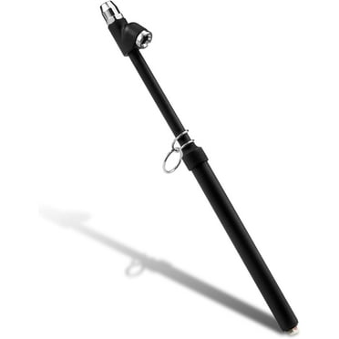 CZC AUTO Tire Pressure Gauge Heavy Duty Air Pressure Tire Gauge, Straight-on Foot Dual Head Chucks Black 10-150PSI（Black）