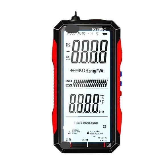 CZD-FS899C/L Full-screen Digital Display Automatic Charging Multimeter - High Precision Intelligent ,Easy to Use