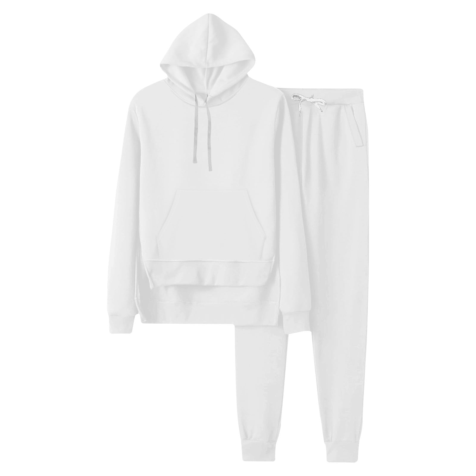 CZHJS Long Sleeve Outfits Sets 2 Piece r Hoodies Sets Sweatshirt Jogger