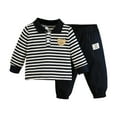 thumbnail image 1 of CZHQWE 6T Boys Clothes Boy Clothes 12-18 Months Toddler Boy Clothes Long Sleeve Sweatshirt Pants Set Fall Winter Outfits 6-9 Months, 1 of 7