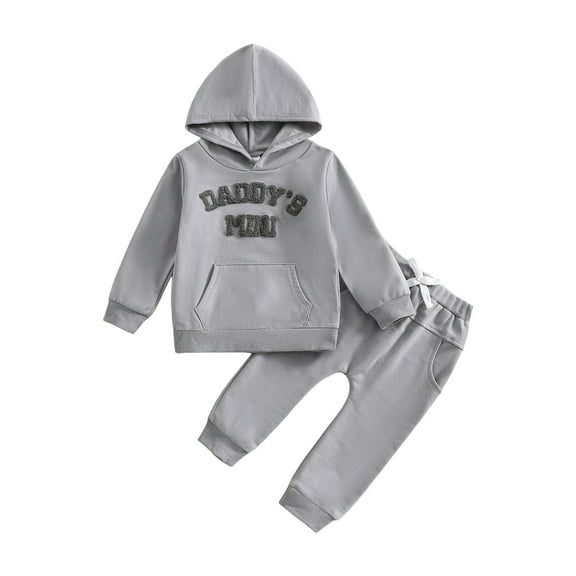 CZHQWE Boy Clothes Clothes Toddler Boy Sweatshirt Outfit Long Sleeve Shirt Jogger Pants Fall Outfits Winter Clothes Set 12-18 Months