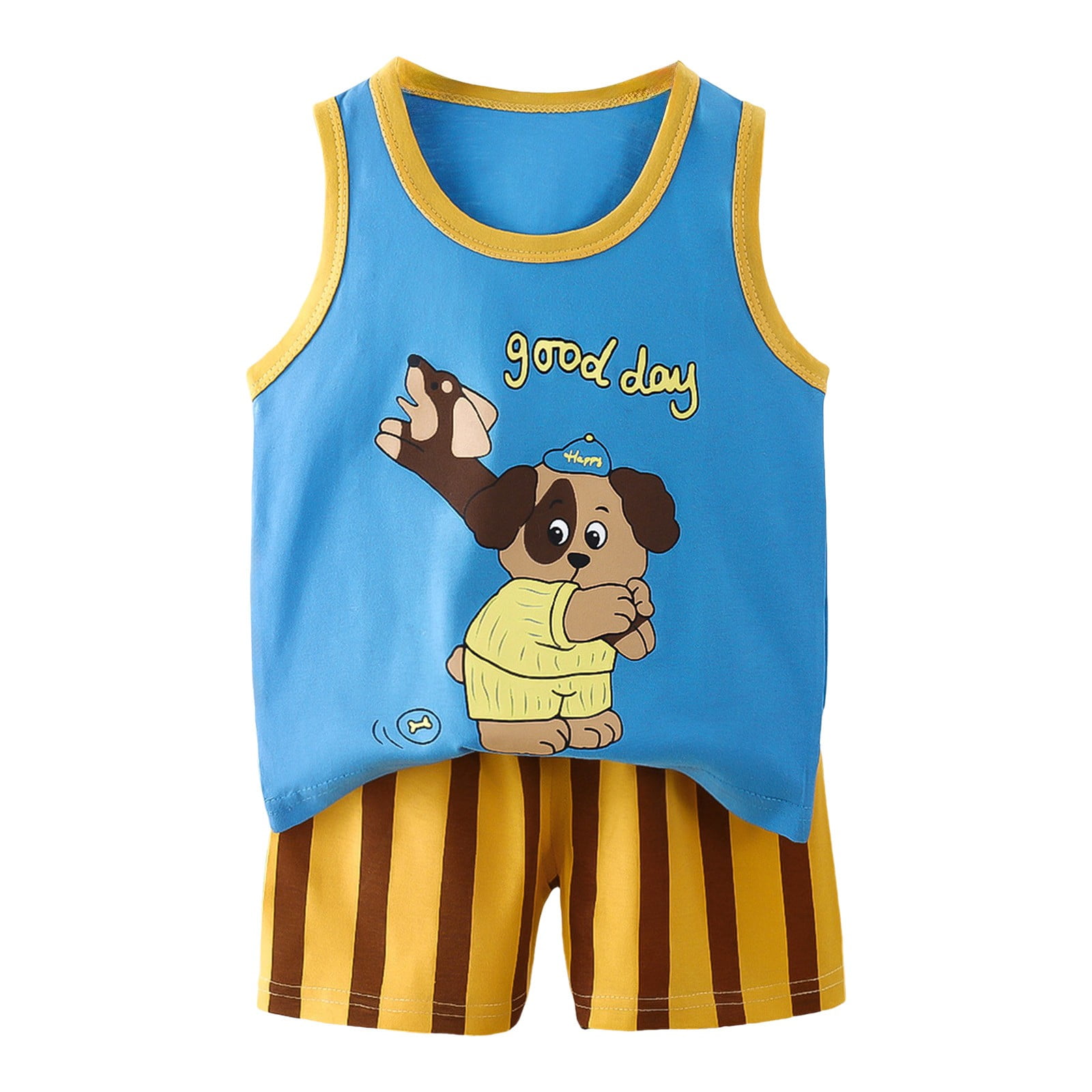 CZHQWE Boy Outfits 6-12 Month Boy Clothes Baby Boy Summer Clothes Tops ...