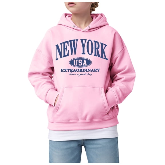 CZHQWE Kids Clothes Girls Size 10-12 Teen Girl Clothes Sweatshirts For Girls Toddler & Kids Little Girl'S Pullover Tops Sweaters & Hoodies 4-5 Years