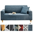 thumbnail image 1 of CZL 1 2 3 4 Seater Printed Sofa Cover Couch Slipcover, Elastic Stretch Armchair / Loveseat / Couch Sectional Sofa Slipcover Furniture Protector Dog Pet, 1 of 7
