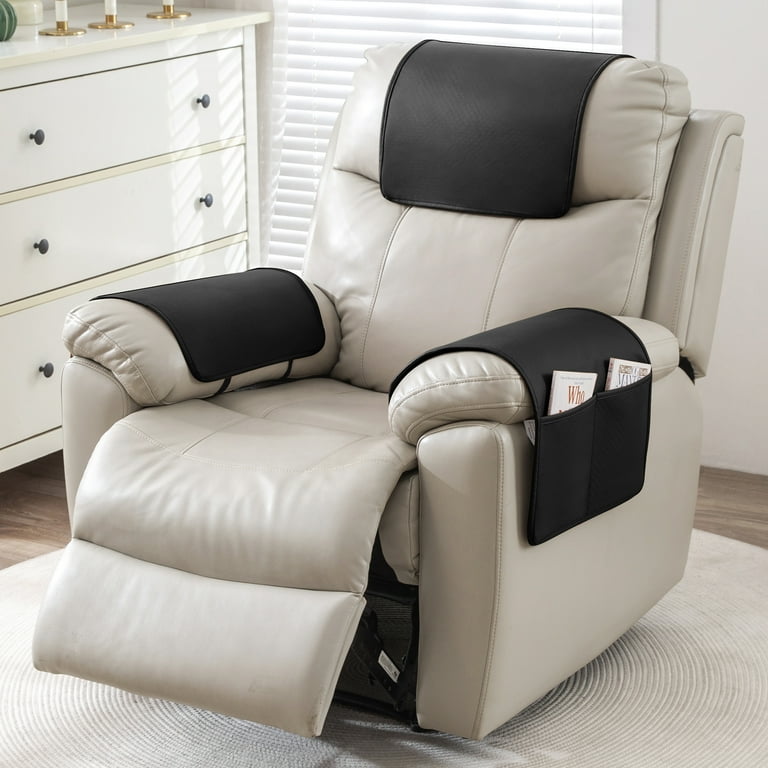 CZL Faux Leather Recliner Cover Armchair Cover, Waterproof