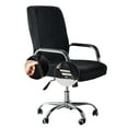 CZL Velvet Plush Universal Office Chair Cover, Extra Stretchable, Arm