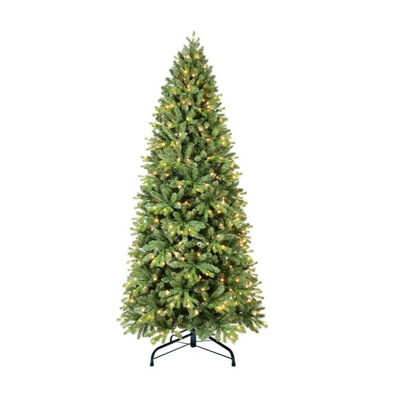 CZMDZH 5ft Pre-Lit Artificial Christmas Tree | Luxury PE/PVC Mix & Automatic Setup with Lights | Premium Look for Home Holiday Decoration