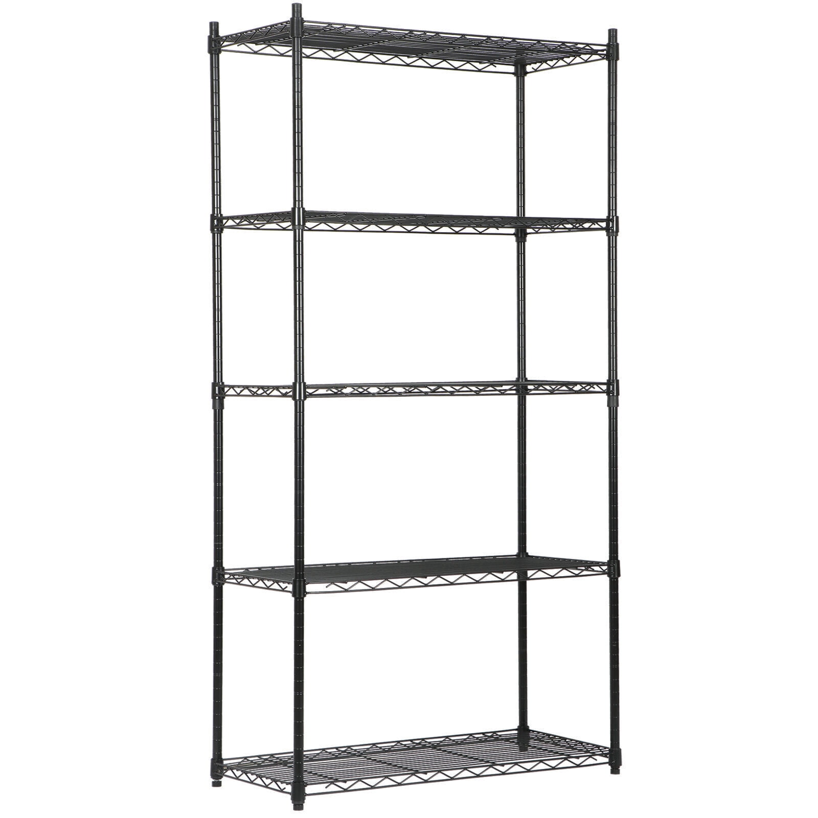 CZMDZH Adjustable Wire Shelving | Heavy Duty Storage Rack | Metal Shelf ...
