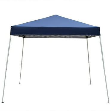 CZMDZH Shade Tent,Pop Up Canopy Tent, Portable Instant Folding Gazebo Home Outdoor Party Tent Shade Sun Shelter with Carrying Bag,8 x 8 Ft Blue
