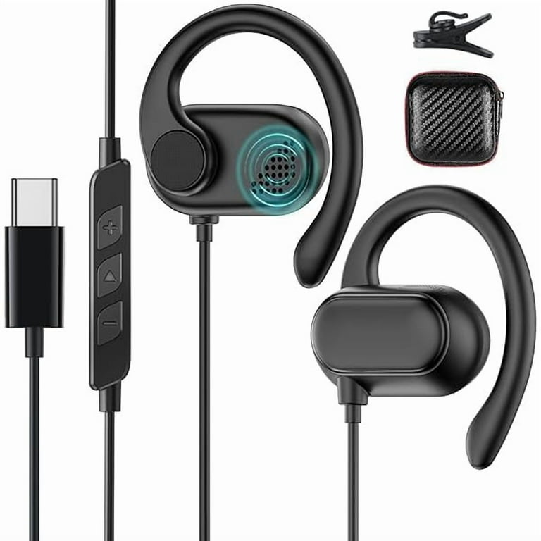 CZOpen Ear USB C Headphones for Samsung S25 S24 Ultra S23 FE,Over