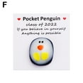 thumbnail image 1 of CZQIKEDA A Little Pocket Penguin Hug,Mini Cute Pocket Penguin Hug with Greeting Card,Special Encourage Birthday Wedding Party Valentines Penguin Gift E5S2, 1 of 9