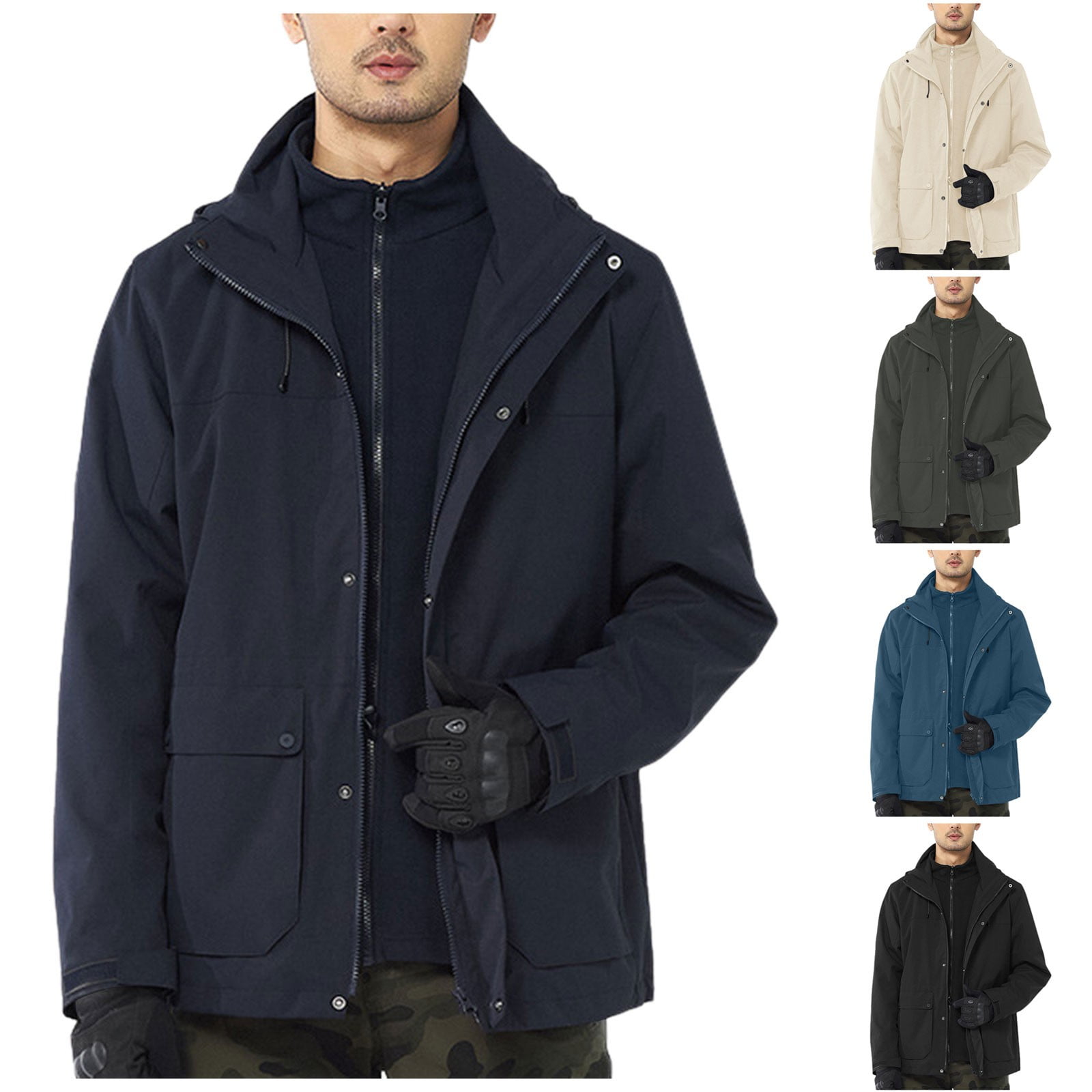 Mens Snow Coat Waterproof Insulated Wolfast Men's Mountain