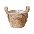 thumbnail image 1 of CZSCPDAW Extra-Large Woven Seagrass Floor Planter Basket, Decorative Plant Holder for Balcony, Patio and Indoor Displays, 1 of 2