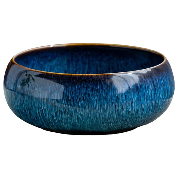 CZSCPDAW Lotus Bowl Planter, Ceramic Construction for Seedlings, Flowers and Indoor or Outdoor Plants