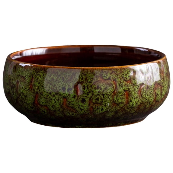 CZSCPDAW Lotus Bowl Planter, Ceramic Construction for Seedlings, Flowers and Indoor or Outdoor Plants