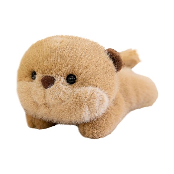 CZSCPDAW Otter Plush Wrist Rest with Soft Stuffed Body for Keyboard Desk Comfort and Cute Workspace Decor